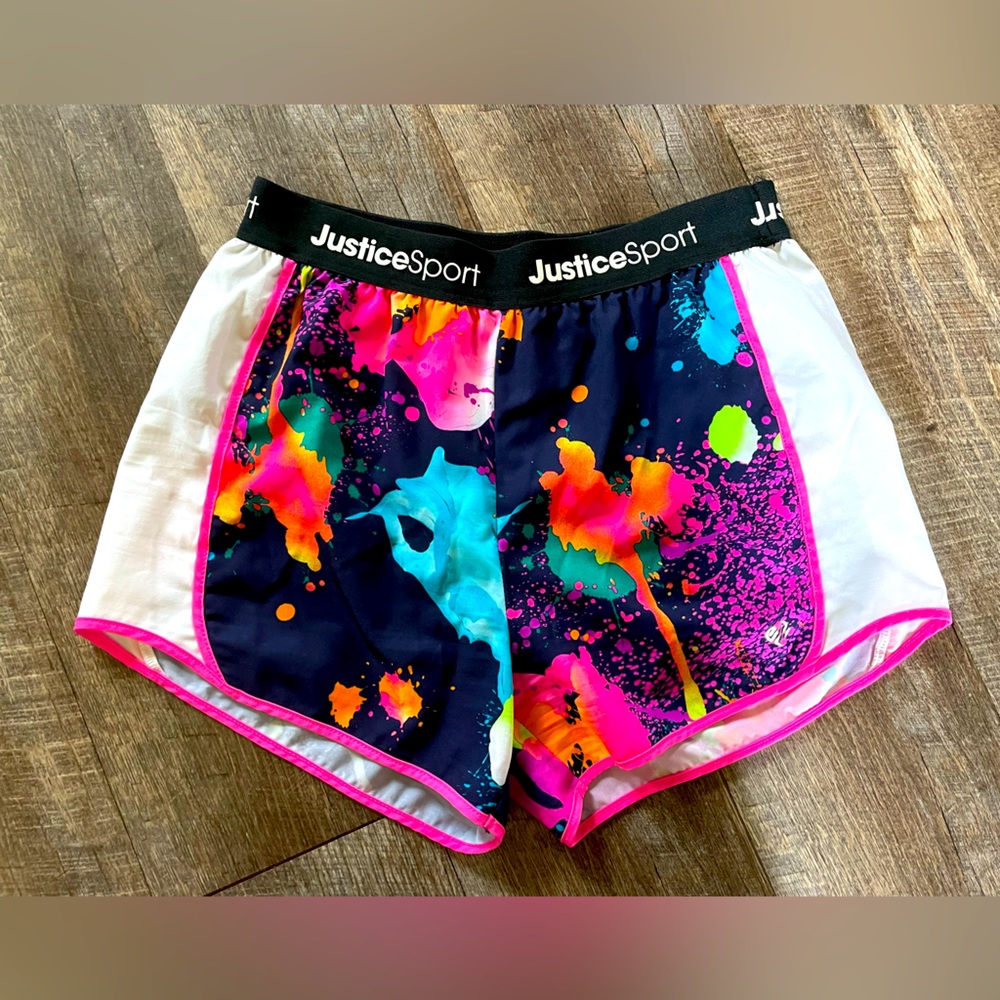 Justice Sport Athletic Shorts Large 12/14